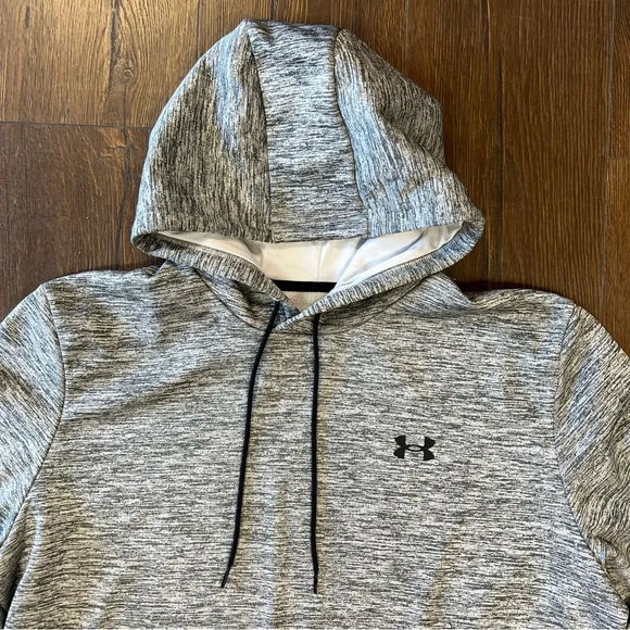 Men’s under Armour loose fit pull over hoodie SZ LG - Picture 2 of 3